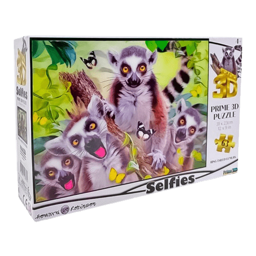 Prime 3D Puzzle - Ring Tailed Lemur