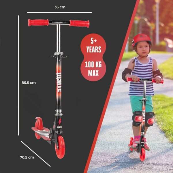 Ignite Flow - 2 Wheel Scooter Combo Pack - Red - Image 5