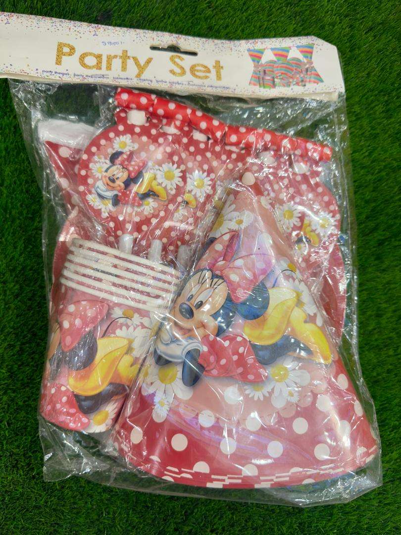 Party Time - 37-Pieces Disposable Tableware Sets - Assorted - Image 16