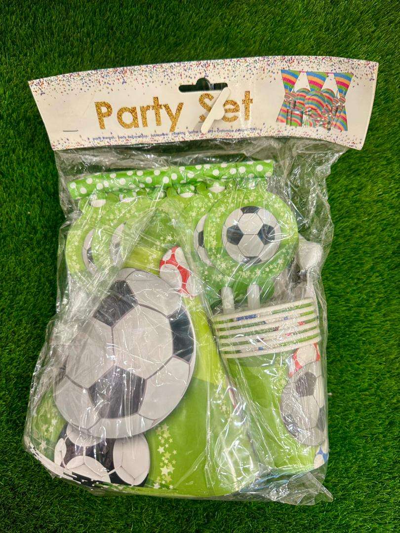 Party Time - 37-Pieces Disposable Tableware Sets - Assorted - Image 13