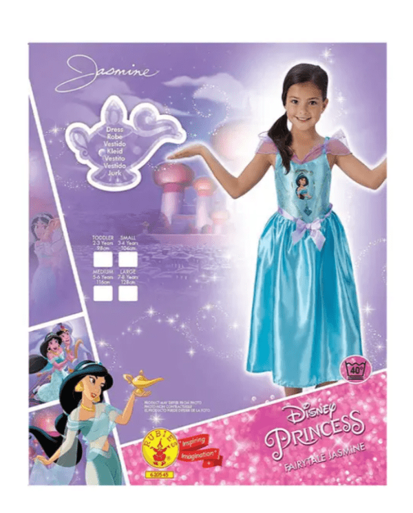 Party Time - Jasmine Story Time Costume - 5 to 6 Years Old - Image 2