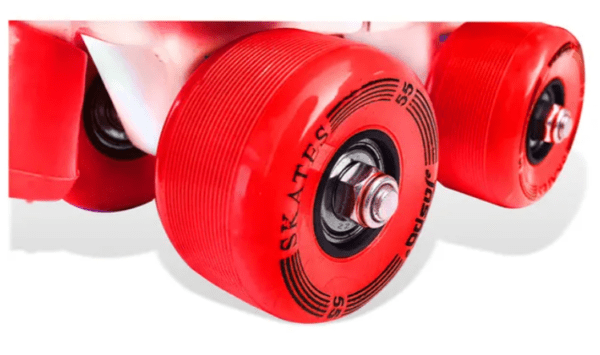 Jaspo - Baby Tenacity Fiber Roller Skates - Red - Image 5