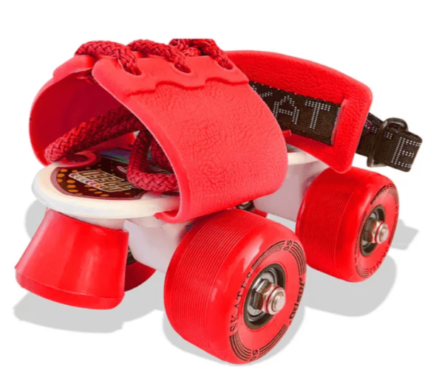 Jaspo - Baby Tenacity Fiber Roller Skates - Red - Image 4