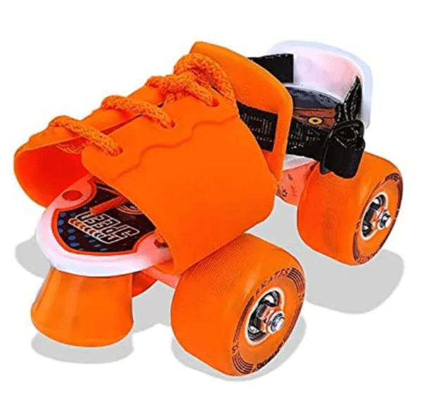 Jaspo - Corby Junior Fiber Roller Skates - Orange - Image 5