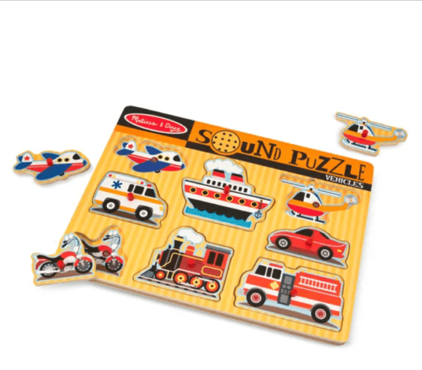 Melissa & Doug - Sound Puzzle -  Vehicle - Image 3