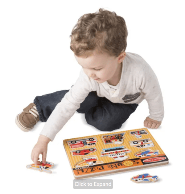 Melissa & Doug - Sound Puzzle -  Vehicle - Image 2