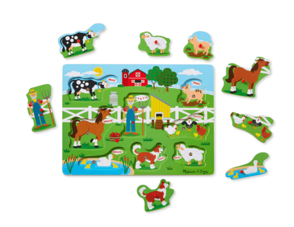 Melissa & Doug - Sound Puzzle -  OLD MACDONALDS FARM - Image 7