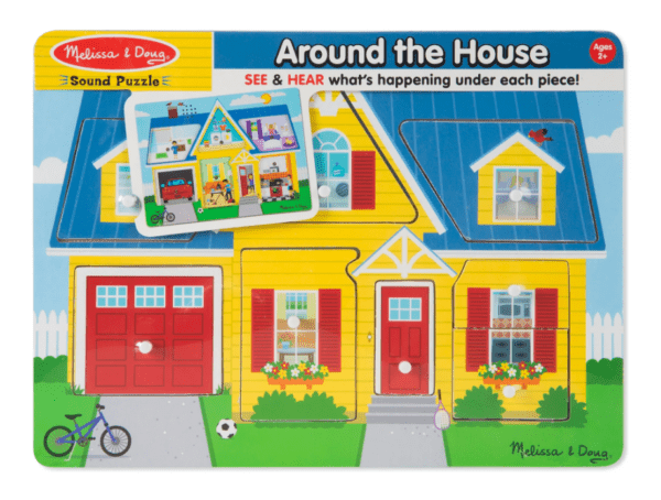 Melissa & Doug - Sound Puzzle -  Around the House - Image 9