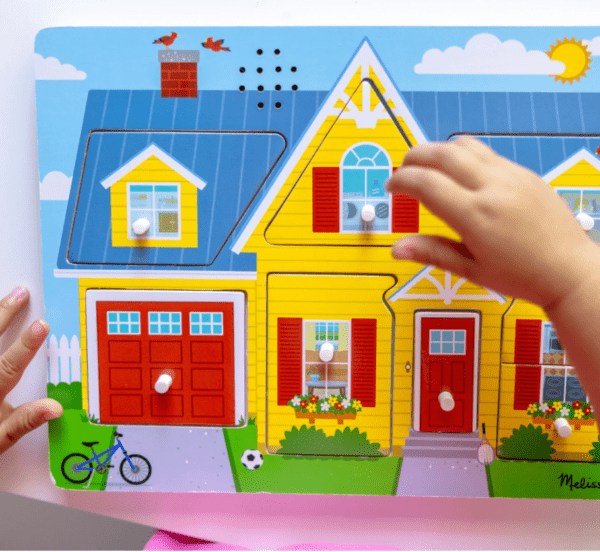 Melissa & Doug - Sound Puzzle -  Around the House - Image 8