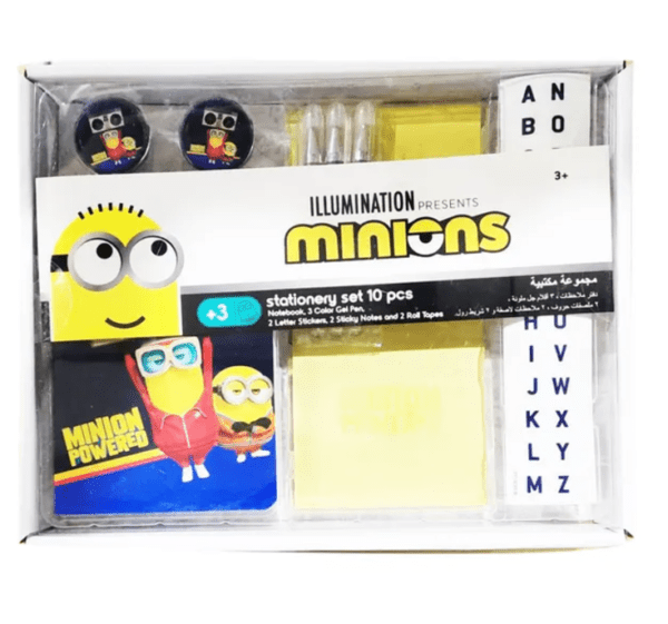 Universal Studios - Minions Stationery Set 10pc-Set - Image 2