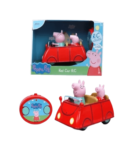 Peppa Pig – Red Car R/C Vehicle | Tic-tac-toe Rwanda