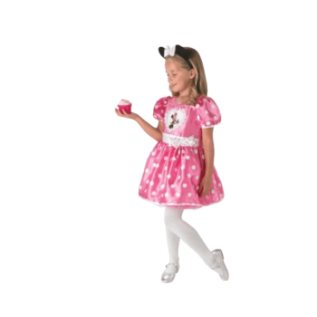 Party Time -  Minnie Mouse Pink Cupcake Costume - 5 to 6 Years Old