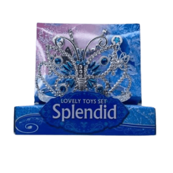 Stem - Lovely Toys Set - Butterfly Tiara And Jewelry Set
