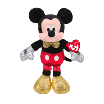 TY Beanie Baby - Disney Sparkle Mickey MOUSE - 8"