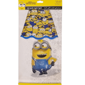 llumination - Minnions The Rise Of Gru - 3D Wall Night Light