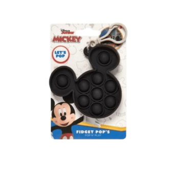 Disney Mickey Mouse Black Fidget Pops Sensory Toy