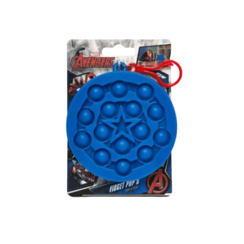 Marvel Avengers Captain America Blue Shield Fidget Pops Sensory Toy