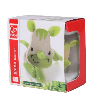 Hape - Mini Mals - Rhino