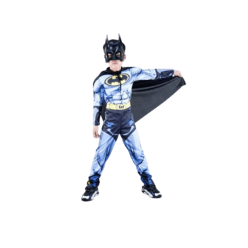 Party Time - DC Super Heroes Child Batman Costume - Large 7 To 8 Years Old
