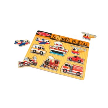 Melissa & Doug - Sound Puzzle -  Vehicle