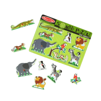 Melissa & Doug - Sound Puzzle -  Zoo Animal