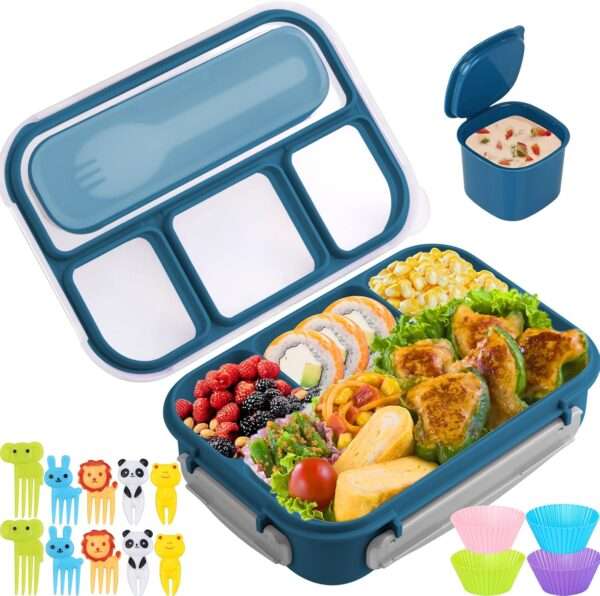 Yumuk Bento Lunch Box - Blue - Image 9