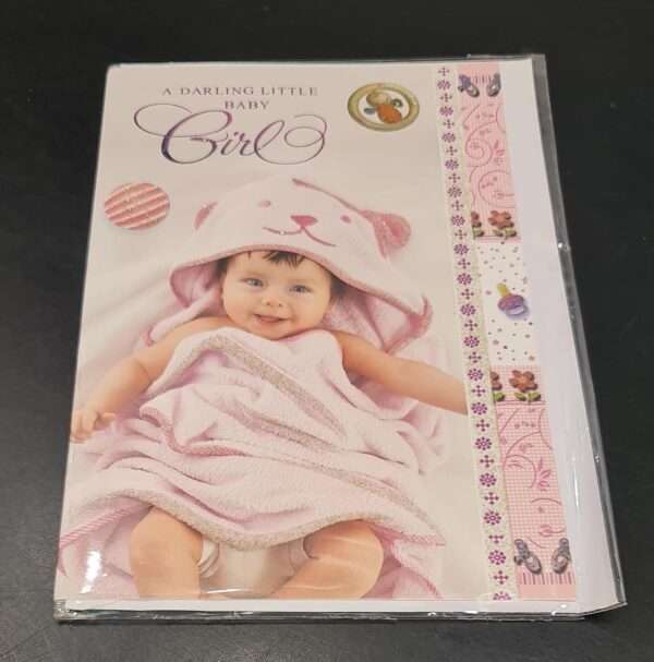 Greeting Card - Congratulations - Baby Girl - Image 4