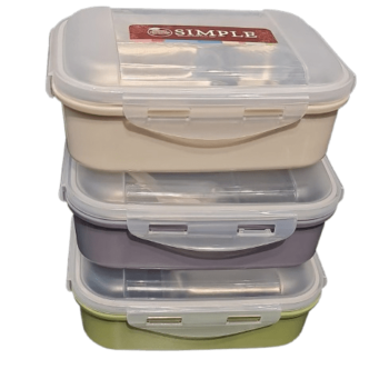 VICHIVY - Stainless Steel - Leakproof Bento Lunch Box