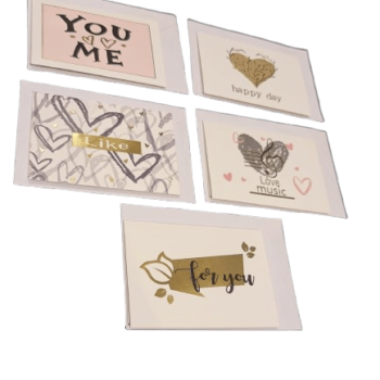 Mini Greeting Card - Assorted