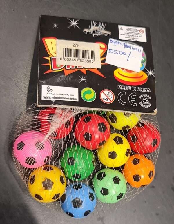 Stem - Football Bouncy Ball - 12pcs - Image 2