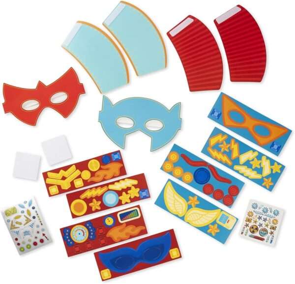 Melissa & Doug Simply Crafty - Superhero Masks & Cuffs - Image 8