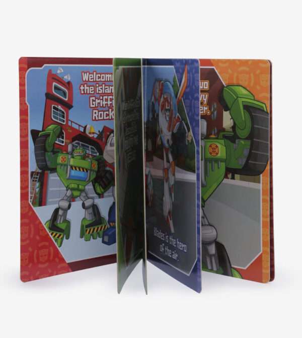 Transformers Rescue Bots Board Book - Welcome to Griffin Rock - Image 4