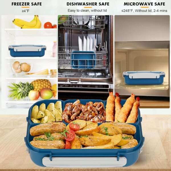 Yumuk Bento Lunch Box - Blue - Image 5