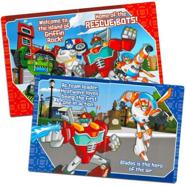 Transformers Rescue Bots Board Book - Welcome to Griffin Rock - Image 3