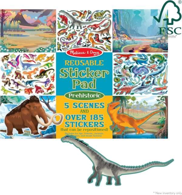 Melissa & Doug - Reusable Sticker Pad - Prehistoric - Image 4