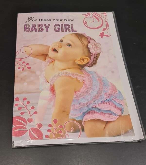 Greeting Card - Congratulations - Baby Girl - Image 3