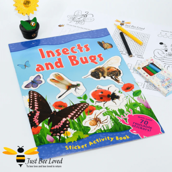 Insects and Bugs - Sticker Activity Book - Image 4