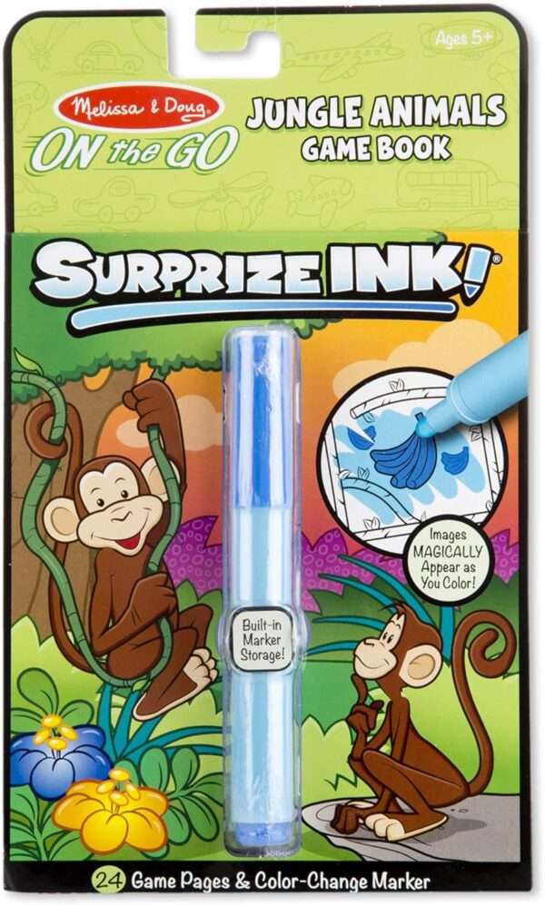 Melissa & Doug - On the Go Surprize Ink - Jungle Animals - Image 2