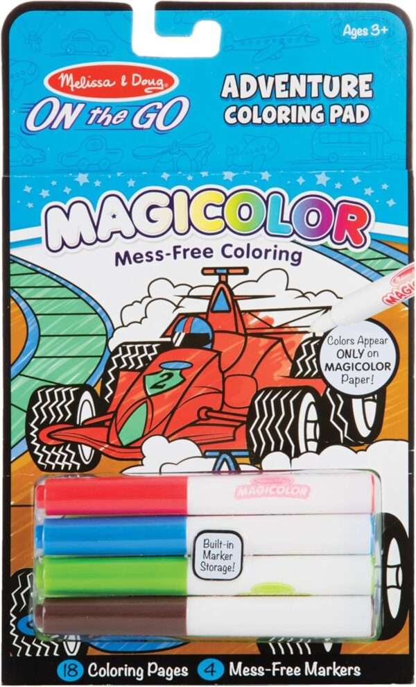 Melissa & Doug - On The Go Magicolor Coloring Pad - Adventure - Image 2