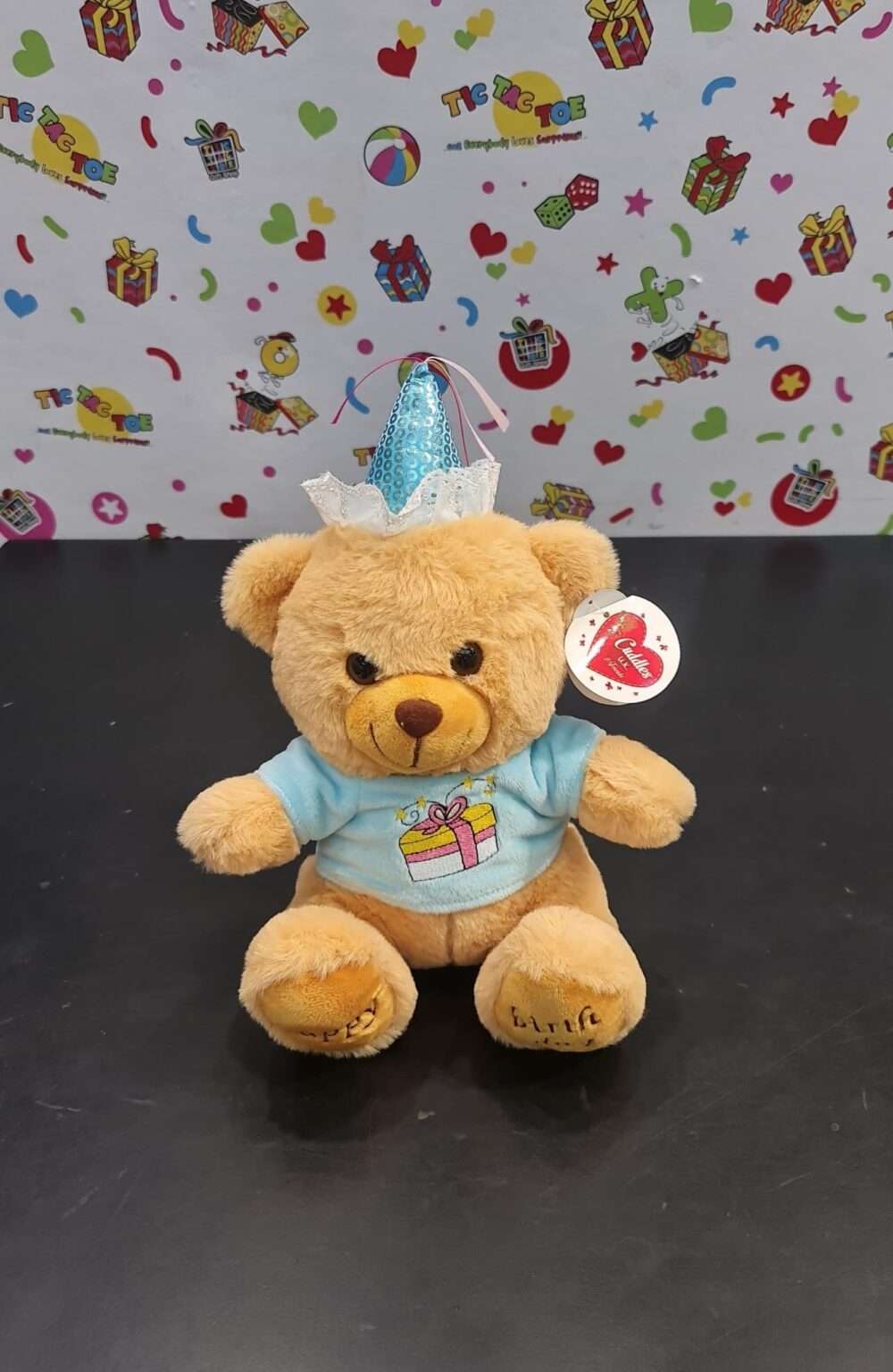 Cuddles - Infant Happy Birthday Bear - 30cm - Image 2