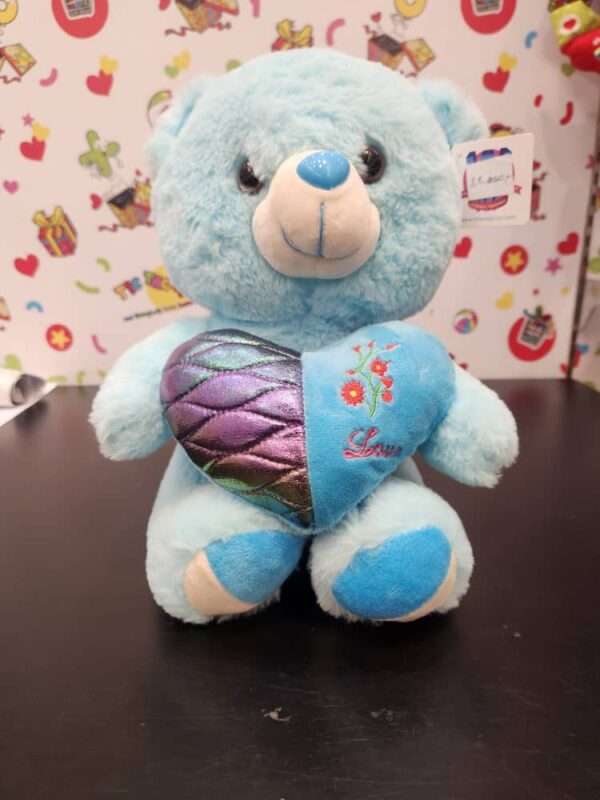 I Love You Bear - Blue - 30CM - Image 2