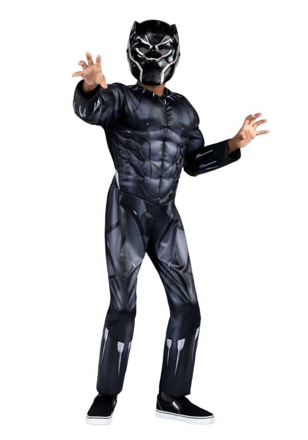 Party Time - Kid's Black Panther Costume Set - 2 to 4 Years Old - Image 2