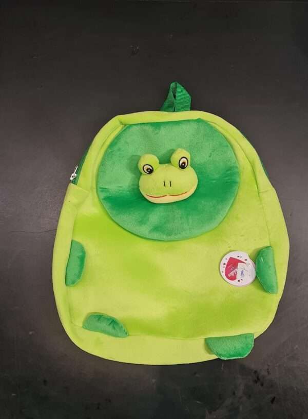 Cuddles - Frog Themed Backpack Green 32cm - Image 2