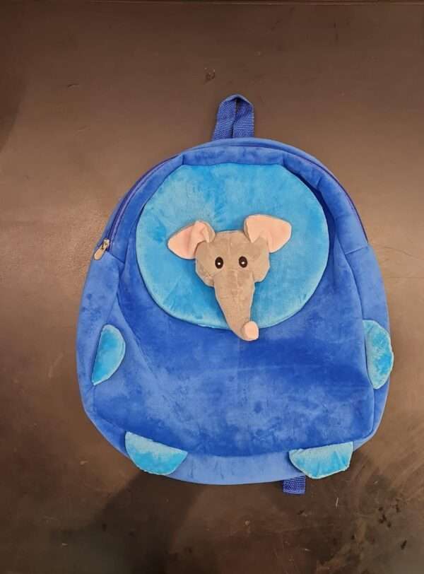 Cuddles - Elephant Themed Backpack Blue 32cm - Image 2