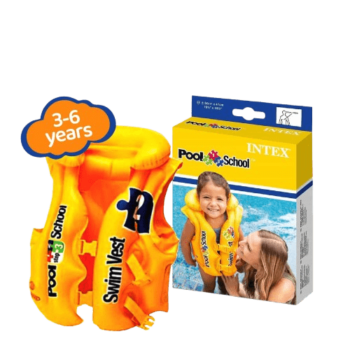 Intex - Deluxe Swim Vest Pool School