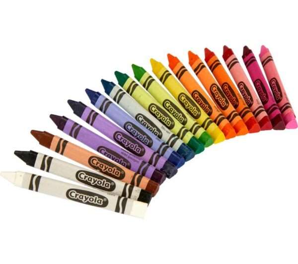 Crayola - Anti-Roll Triangular Crayons - 16 Count - Image 3