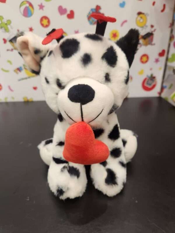 Cuddles Dalmation With Heart - 23CM - Image 3