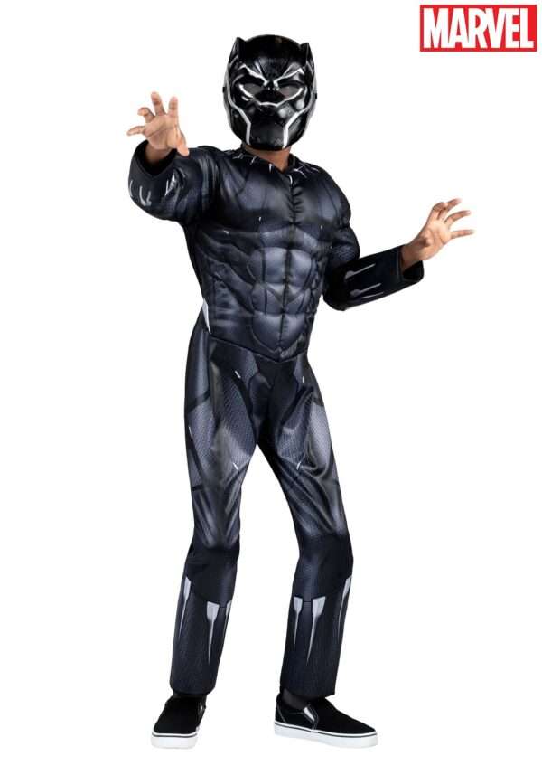 Party Time - Kid's Black Panther Costume Set - 2 to 4 Years Old - Image 3