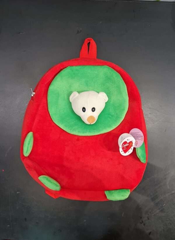 Cuddles - Bear Themed Backpack Red 32cm - Image 2