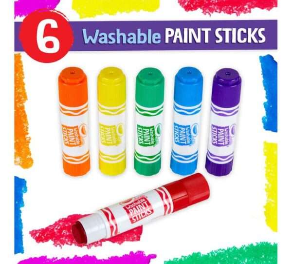 Crayola - Washable Paint Sticks - 6 Count - Image 4